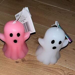 Lot Of 2 Halloween 👻 Ghost Candles